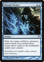 Magic the Gathering Card - Ghostly Flicker - MTG Circle
