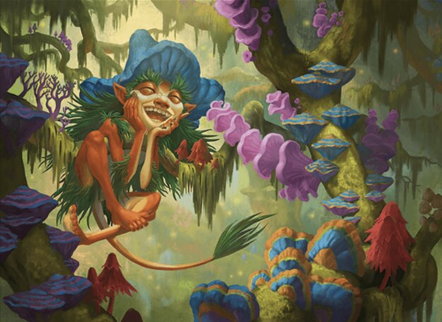 Toadstool Admirer