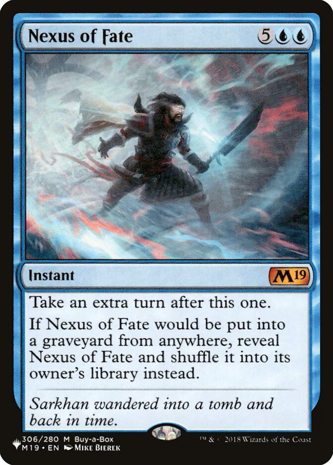 Magic the Gathering Card - Nexus of Fate - MTG Circle