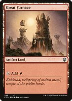 Magic the Gathering Card - Great Furnace - MTG Circle