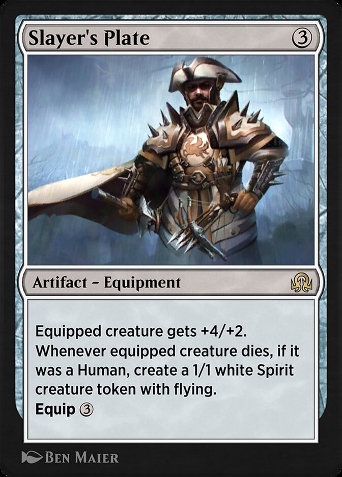 Magic the Gathering Card - Slayer's Plate - MTG Circle