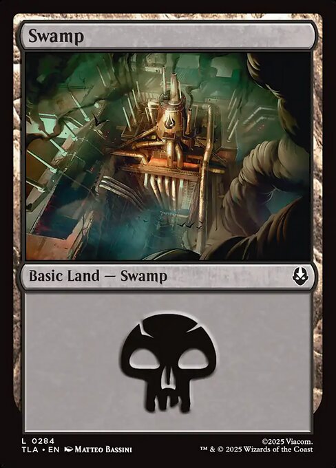 Magic the Gathering Card - Swamp - MTG Circle