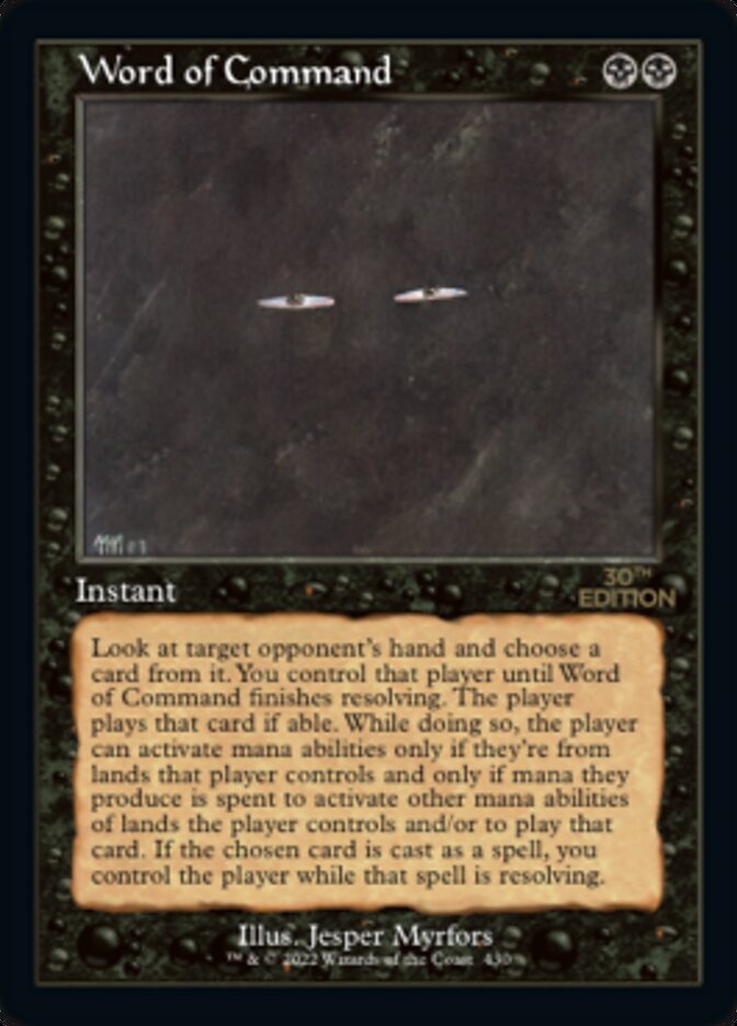 Magic the Gathering Card - Word of Command - MTG Circle