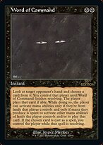 Magic the Gathering Card - Word of Command - MTG Circle