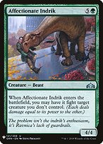 Magic the Gathering Card - Affectionate Indrik - MTG Circle