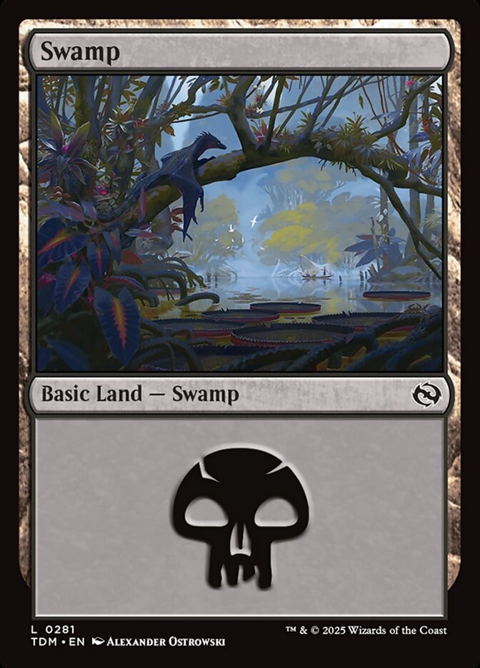 Magic the Gathering Card - Swamp - MTG Circle