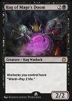 Magic the Gathering Card - Hag of Mage's Doom - MTG Circle