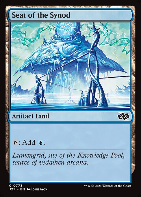 Magic the Gathering Card - Seat of the Synod - MTG Circle