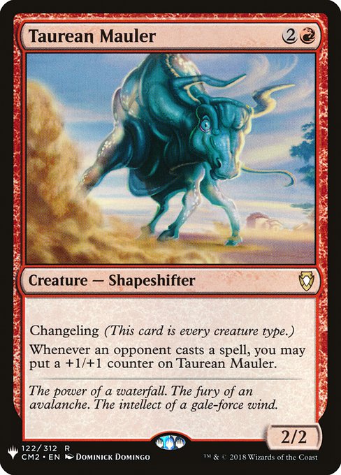 Magic the Gathering Card - Taurean Mauler - MTG Circle