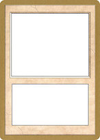 Magic the Gathering Card - Blank Card - MTG Circle