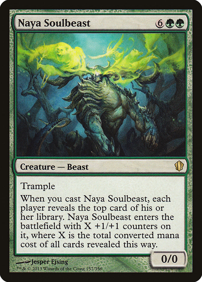 Magic the Gathering Card - Naya Soulbeast - MTG Circle