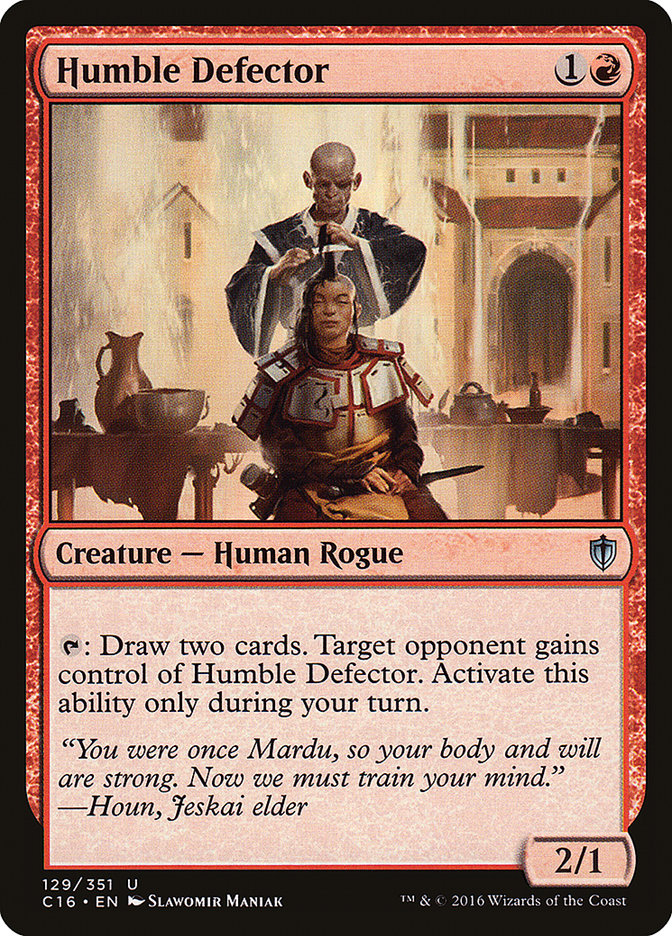 Magic the Gathering Card - Humble Defector - MTG Circle