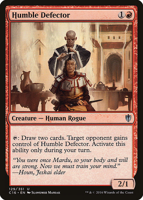 Magic the Gathering Card - Humble Defector - MTG Circle