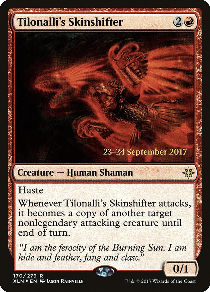 Magic the Gathering Card - Tilonalli's Skinshifter - MTG Circle