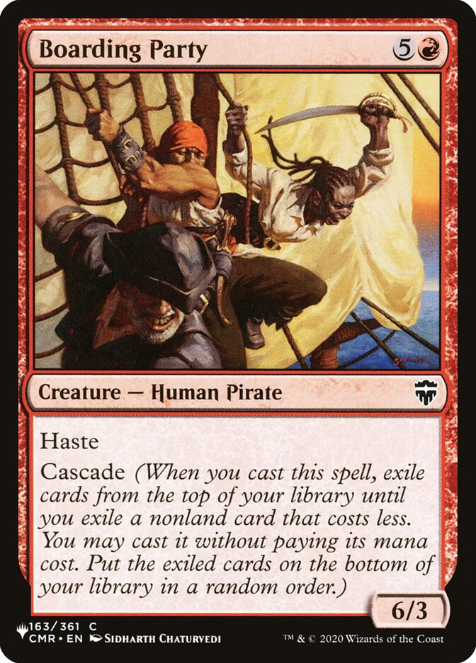 Magic the Gathering Card - Boarding Party - MTG Circle