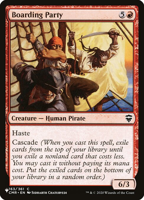 Magic the Gathering Card - Boarding Party - MTG Circle