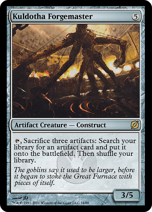 Magic the Gathering Card - Kuldotha Forgemaster - MTG Circle