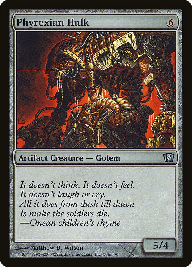 Magic the Gathering Card - Phyrexian Hulk - MTG Circle