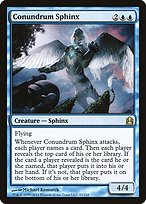 Magic the Gathering Card - Conundrum Sphinx - MTG Circle