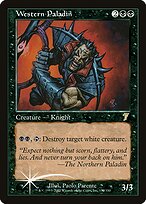 Magic the Gathering Card - Western Paladin - MTG Circle