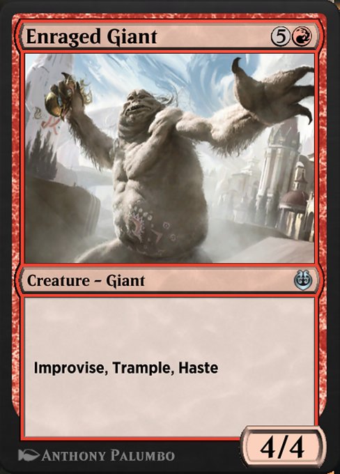 Magic the Gathering Card - Enraged Giant - MTG Circle