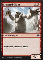 Magic the Gathering Card - Enraged Giant - MTG Circle
