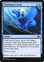 Magic the Gathering Card - Phantasmal Form - MTG Circle