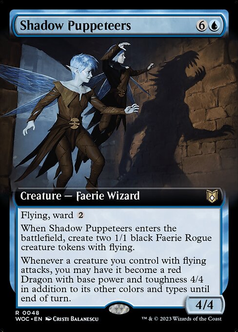 Magic the Gathering Card - Shadow Puppeteers - MTG Circle