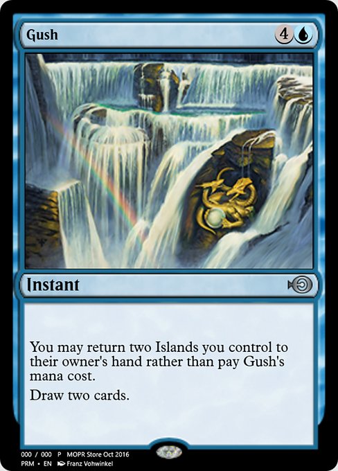 Magic the Gathering Card - Gush - MTG Circle