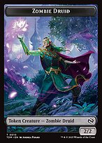 Magic the Gathering Card - Zombie Druid - MTG Circle