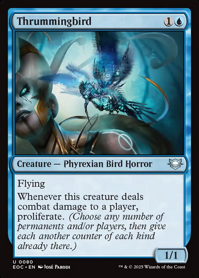 Magic the Gathering Card - Thrummingbird - MTG Circle