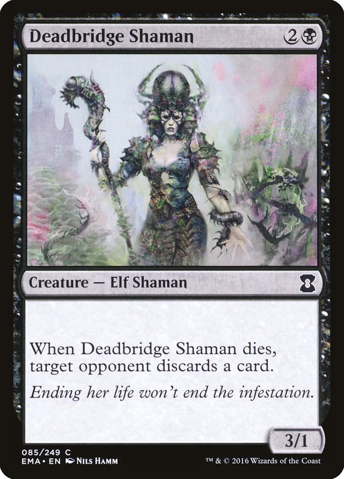 Magic the Gathering Card - Deadbridge Shaman - MTG Circle