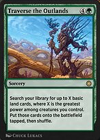 Magic the Gathering Card - Traverse the Outlands - MTG Circle