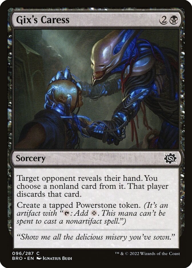 Magic the Gathering Card - Gix's Caress - MTG Circle