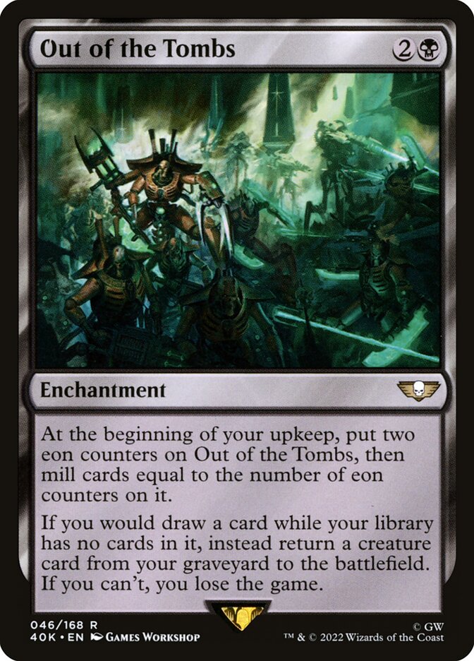 Magic the Gathering Card - Out of the Tombs - MTG Circle
