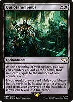 Magic the Gathering Card - Out of the Tombs - MTG Circle