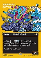 Magic the Gathering Card - Mindspring Merfolk - MTG Circle