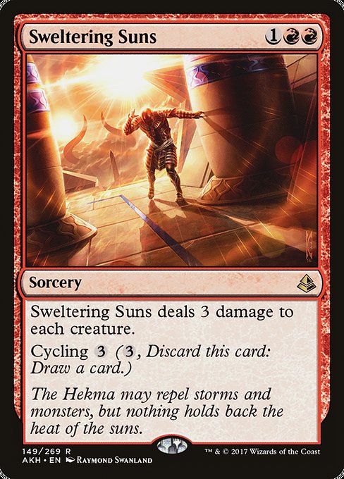 Magic the Gathering Card - Sweltering Suns - MTG Circle