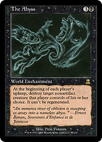 Magic the Gathering Card - The Abyss - MTG Circle