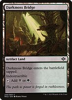 Magic the Gathering Card - Darkmoss Bridge - MTG Circle