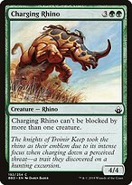 Magic the Gathering Card - Charging Rhino - MTG Circle