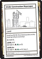 Magic the Gathering Card - Under-Construction Skyscraper - MTG Circle
