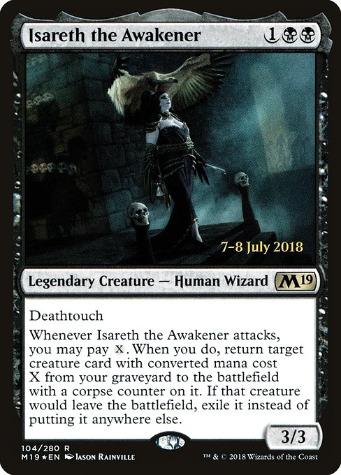 Magic the Gathering Card - Isareth the Awakener - MTG Circle