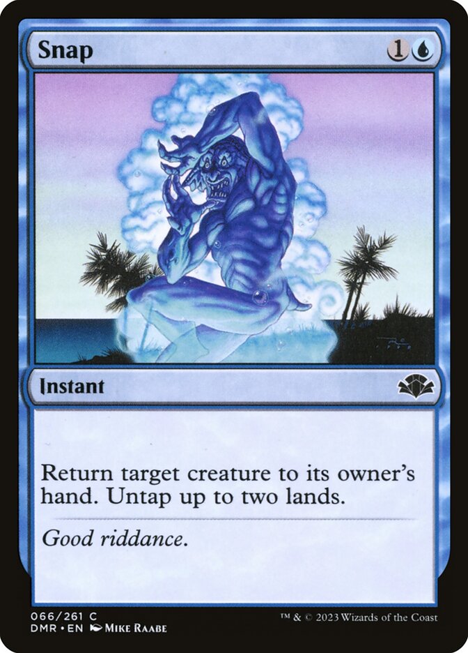 Magic the Gathering Card - Snap - MTG Circle