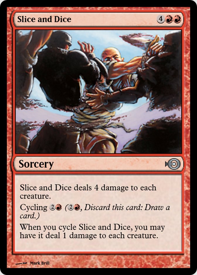 Magic the Gathering Card - Slice and Dice - MTG Circle