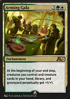Magic the Gathering Card - Arming Gala - MTG Circle