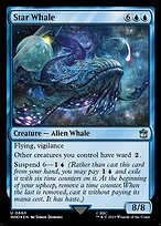 Magic the Gathering Card - Star Whale - MTG Circle