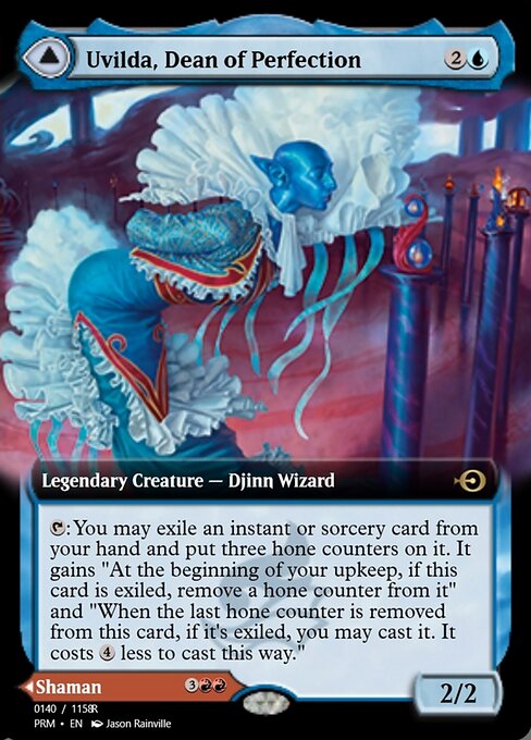 Magic the Gathering Card - Uvilda, Dean of Perfection - MTG Circle