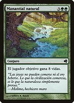 Magic the Gathering Card - Natural Spring - MTG Circle