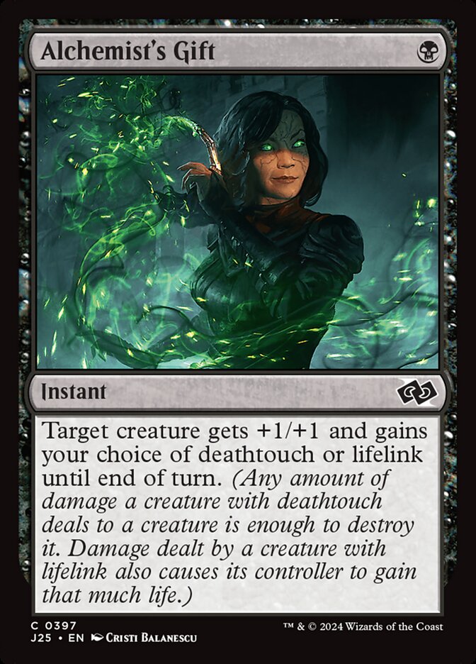 Magic the Gathering Card - Alchemist's Gift - MTG Circle